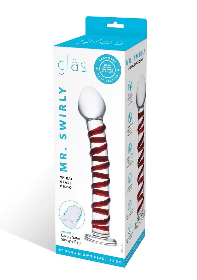 Glas Mr. Swirly Spiral Glass Dildo For Pleasure and Style - Image 4