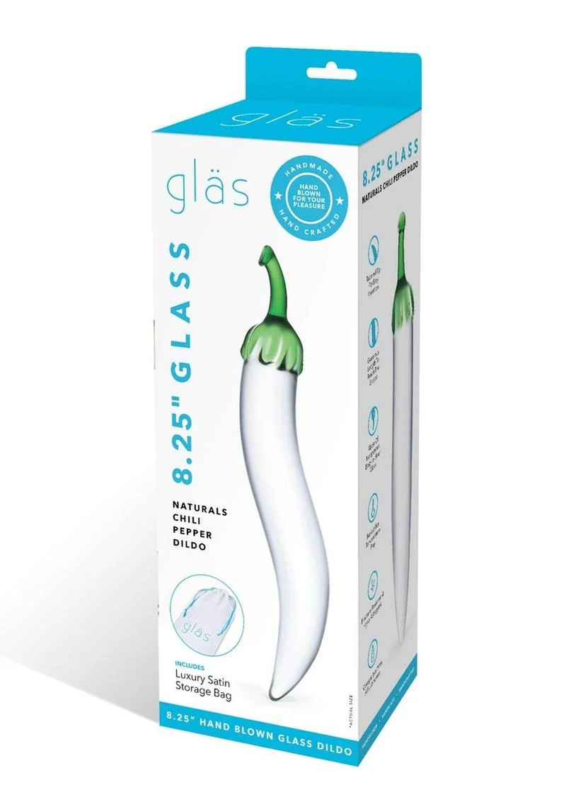 Glas Naturals Chili Pepper Glass Dildo For Unique Pleasure - Image 4