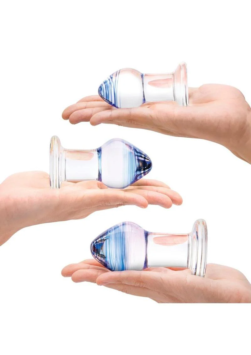 Gläs Pleasure Droplets Glass Anal Training Kit - Image 3