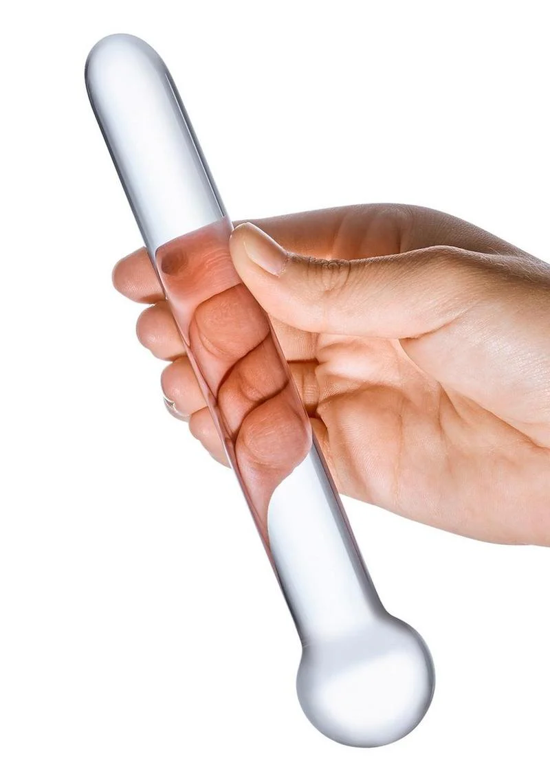 Glas Straight Handcrafted Glass Dildo For Satisfaction - Image 3