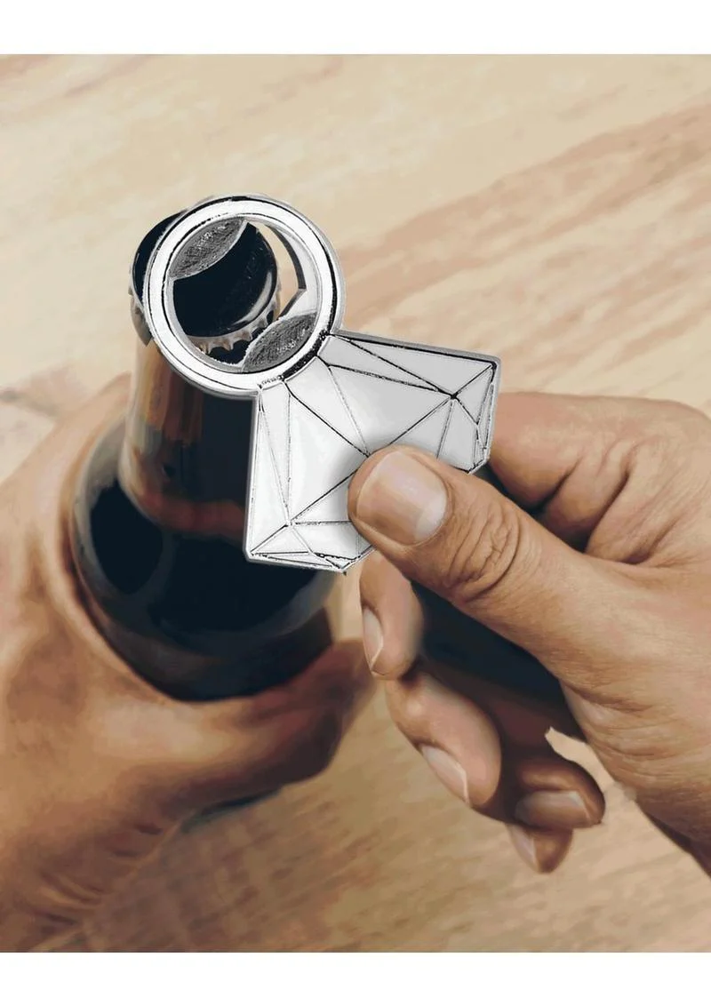 Glitterati Diamond Ring Bottle Opener Fabulous Party Favor