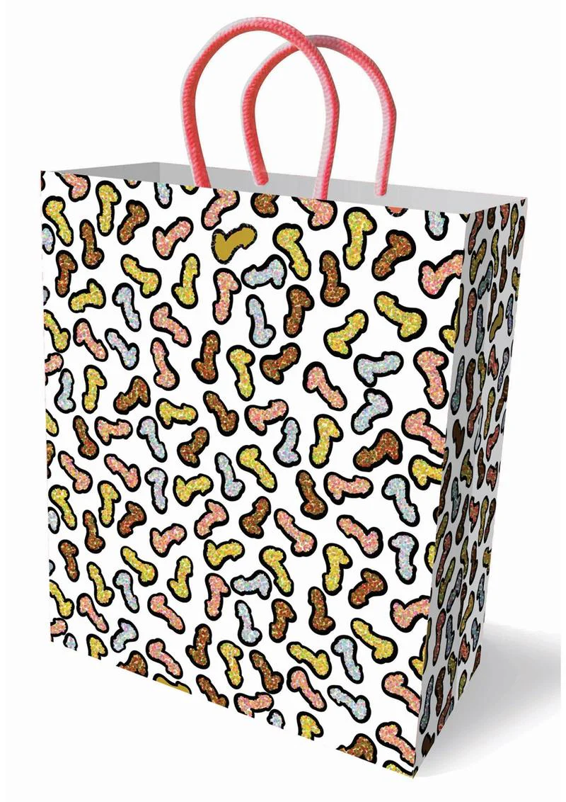 Glitterati Penis Party Gift Bag Fun And Cheeky Design for Parties