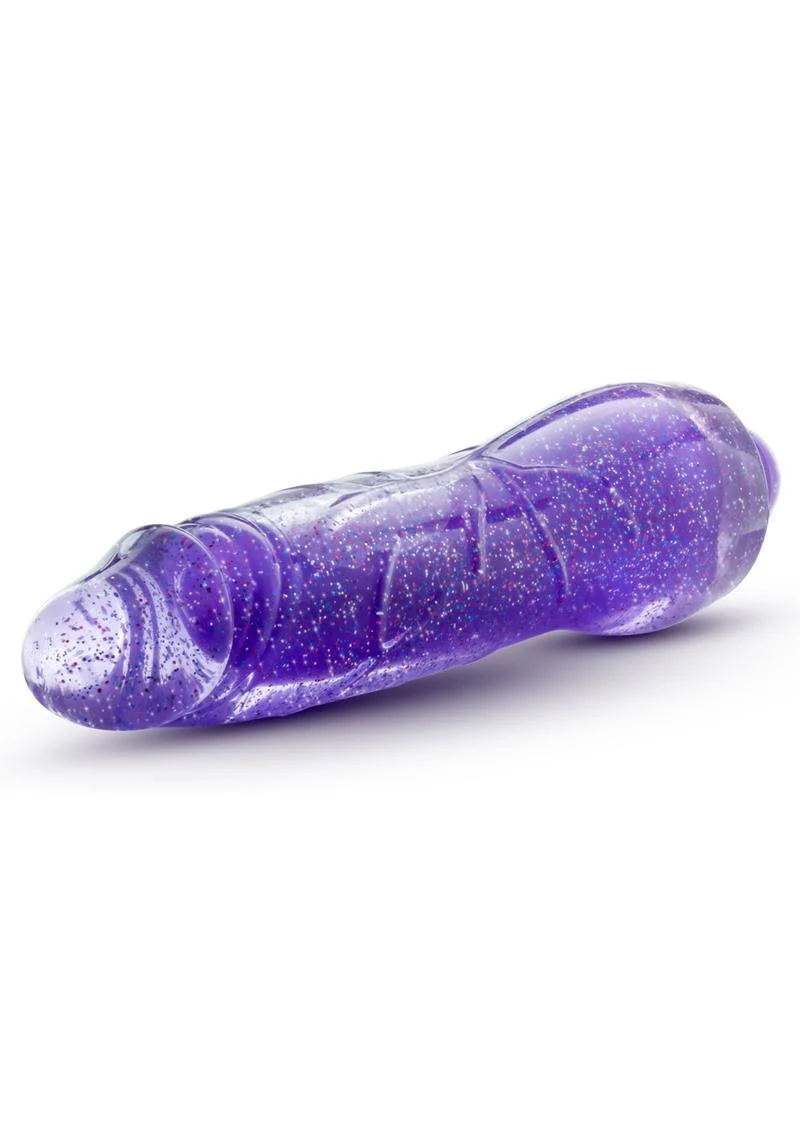 Glow Dicks Molly 8 Inch Glitter Vibrator with Color Changing Lights - Image 4