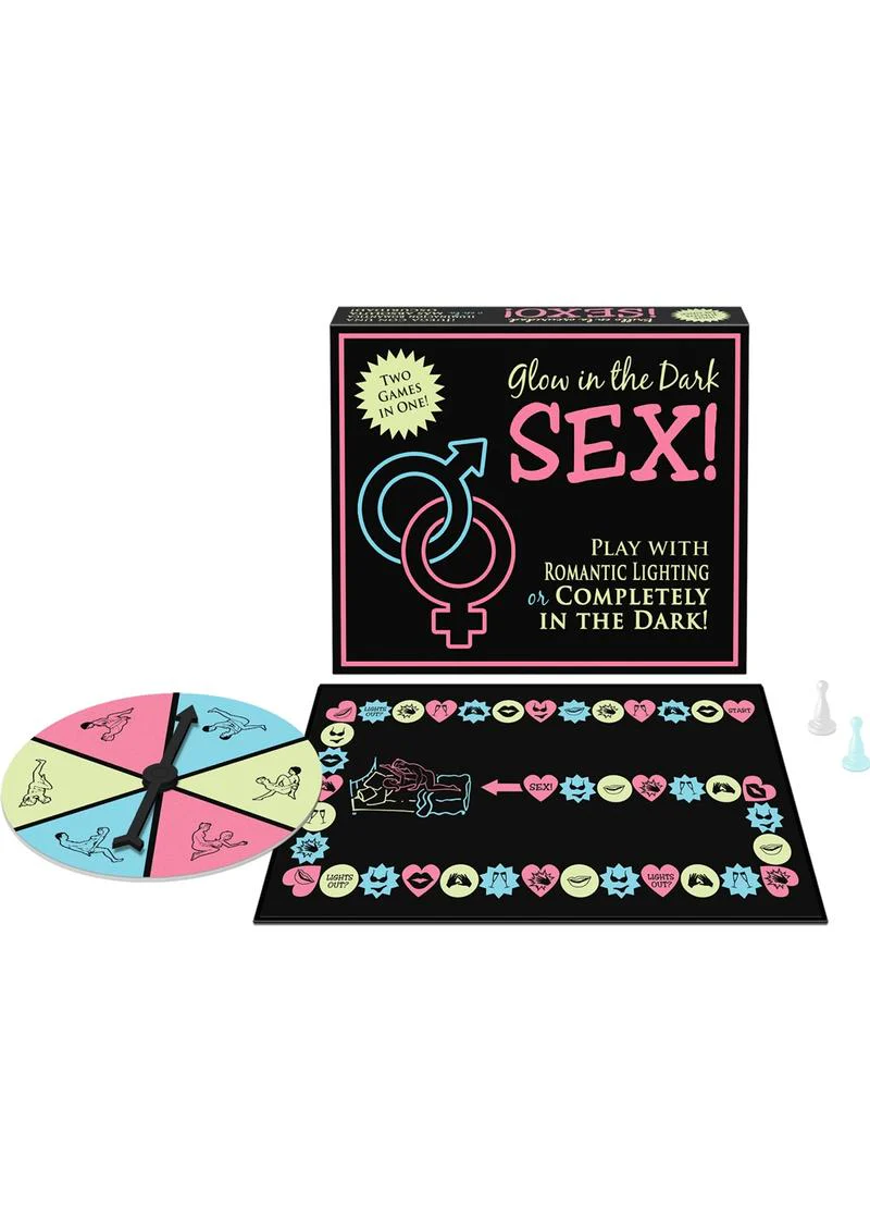 Glow in the Dark Sex! Play in the Dark or with Romantic Lighting