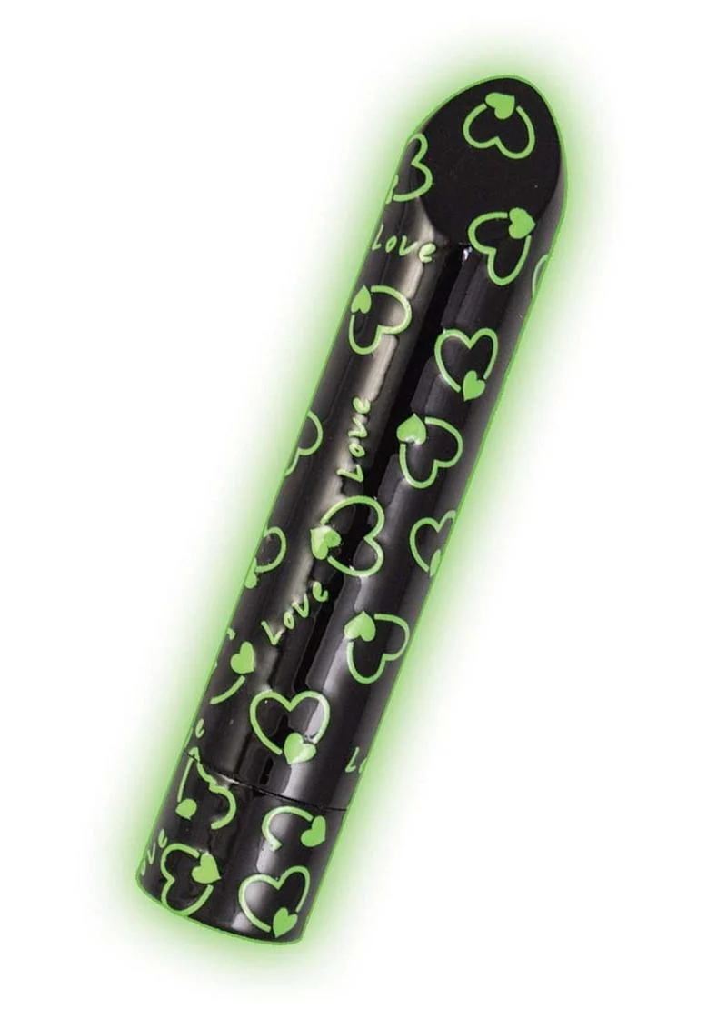 Glow Vibes Sweet Rechargeable Glow In The Dark Bullet Vibrator - Image 3