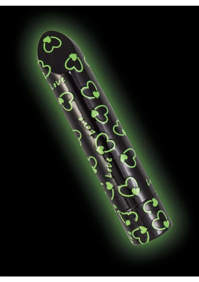 Glow Vibes Sweet Rechargeable Glow In The Dark Bullet Vibrator - Image 4