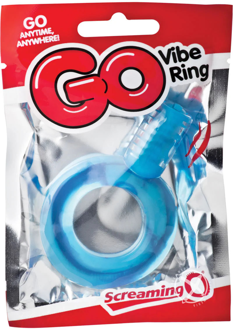 Go Vibe Ring Disposable Screaming Cock Ring - Image 4