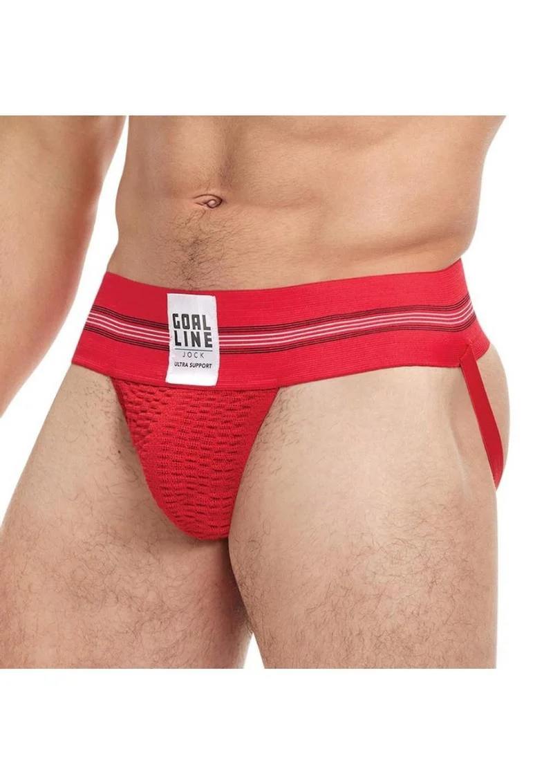Goal Line Classic Jock Strap Athletic Support with Timeless Style - Image 5