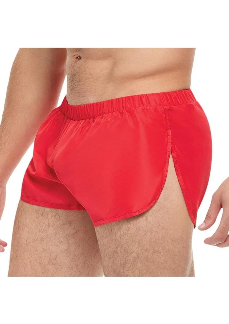 Goal Line Extreme Split Booty Shorts - Image 3