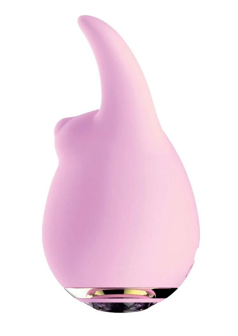 Goddess Diamond Rechargeable Silicone Bunny Tickler - Image 2