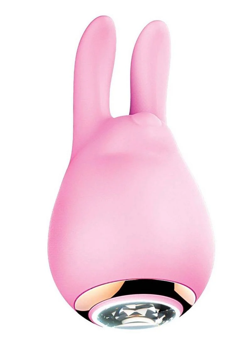 Goddess Diamond Rechargeable Silicone Bunny Tickler - Image 3