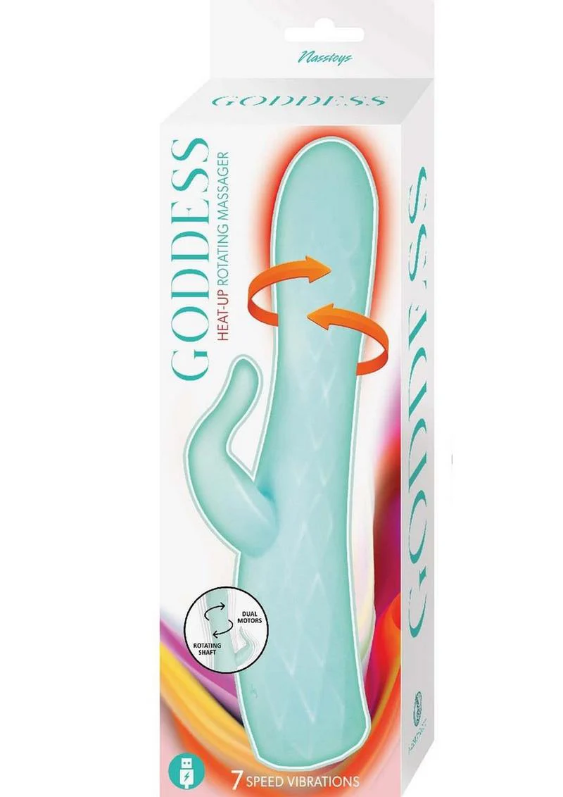 Goddess Heat-Up Rotating Rabbit Vibrator - Image 4