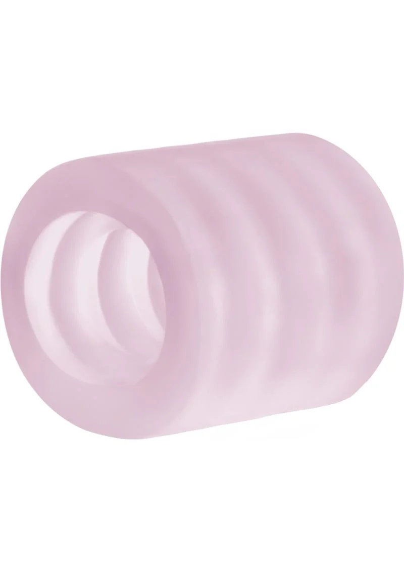Goin' Down BJ Masturbator - Ribbed Soft And Stretchy Glows in the Dark