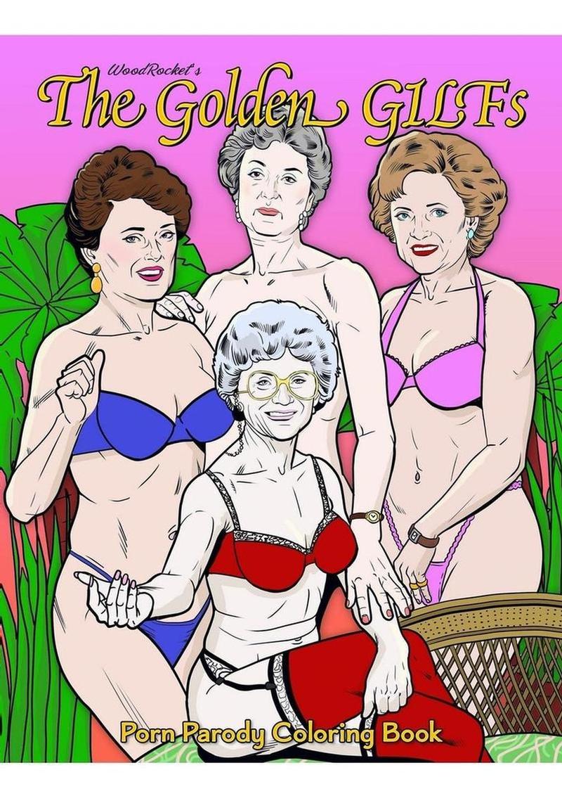 Golden GILFs Adult Parody Coloring Book