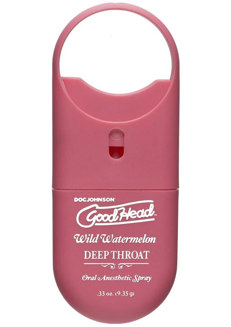 Good Head Deep Throat To Go Oral Spray Wild Watermelon - Image 2
