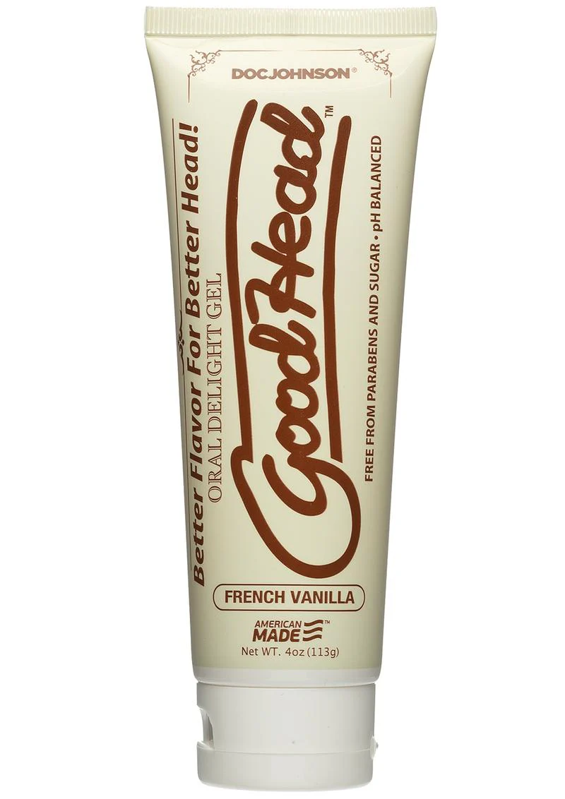 Good Head Oral Delight Gel French Vanilla Flavored 4oz