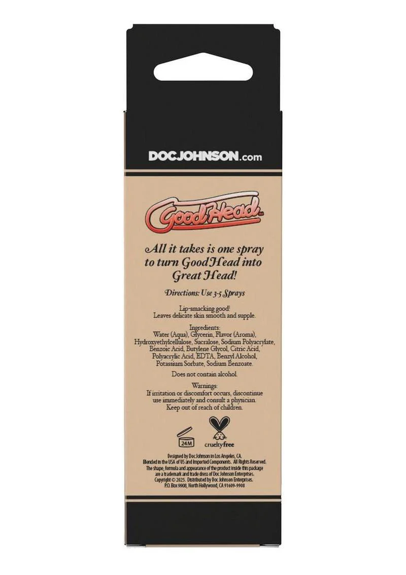 GoodHead Juicy Head Cocktails Dry Mouth Spray - Image 3