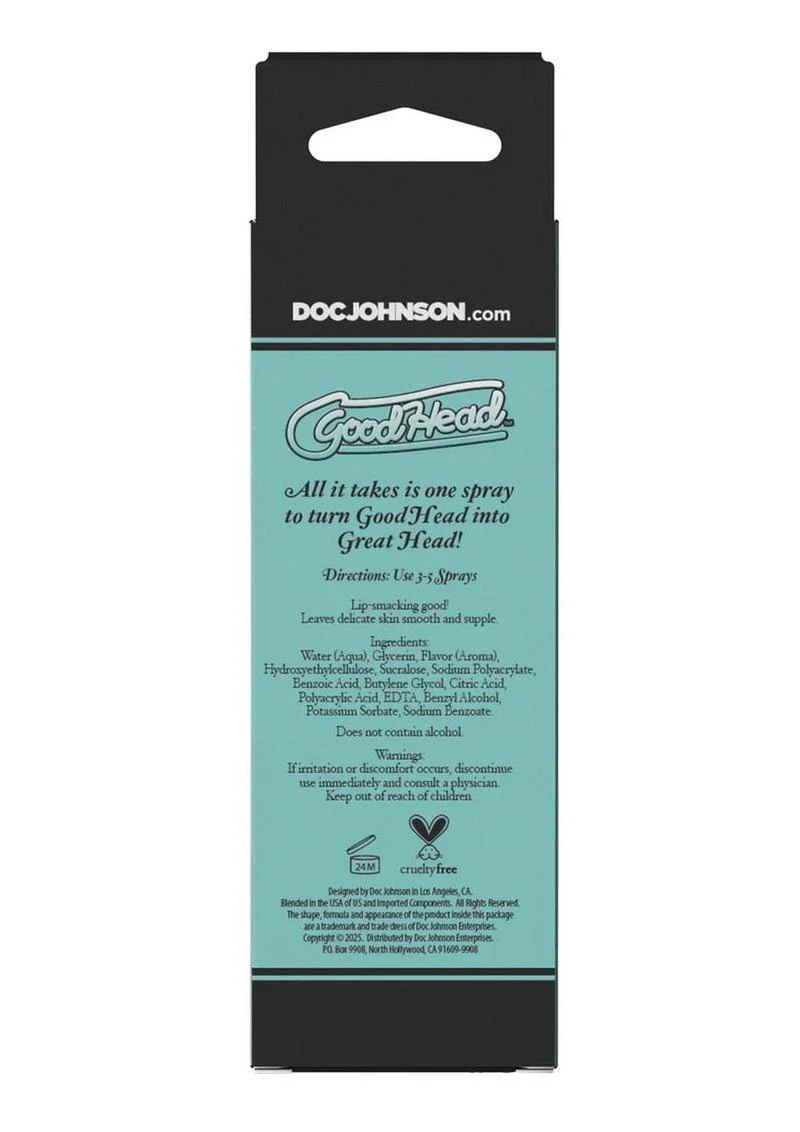 GoodHead Juicy Head Cocktails Dry Mouth Spray - Image 3
