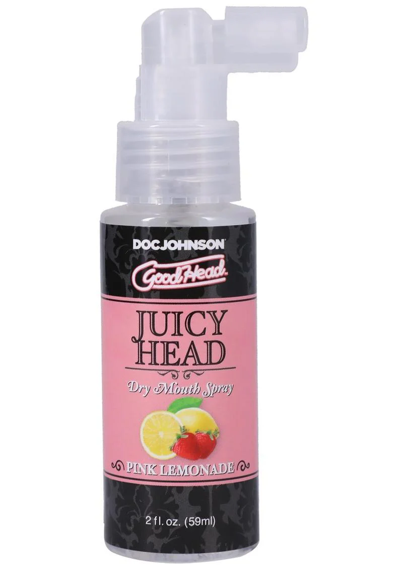 GoodHead Juicy Head Dry Mouth Spray Pink Lemonade