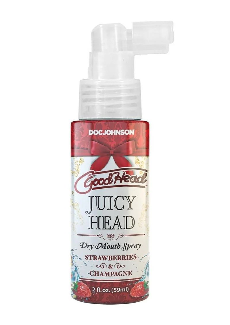GoodHead Juicy Head Dry Mouth Spray Strawberries And Champagne