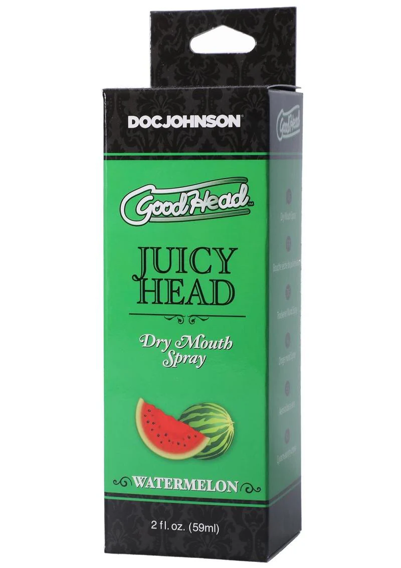 GoodHead Juicy Head Dry Mouth Spray Watermelon Flavor - Image 2