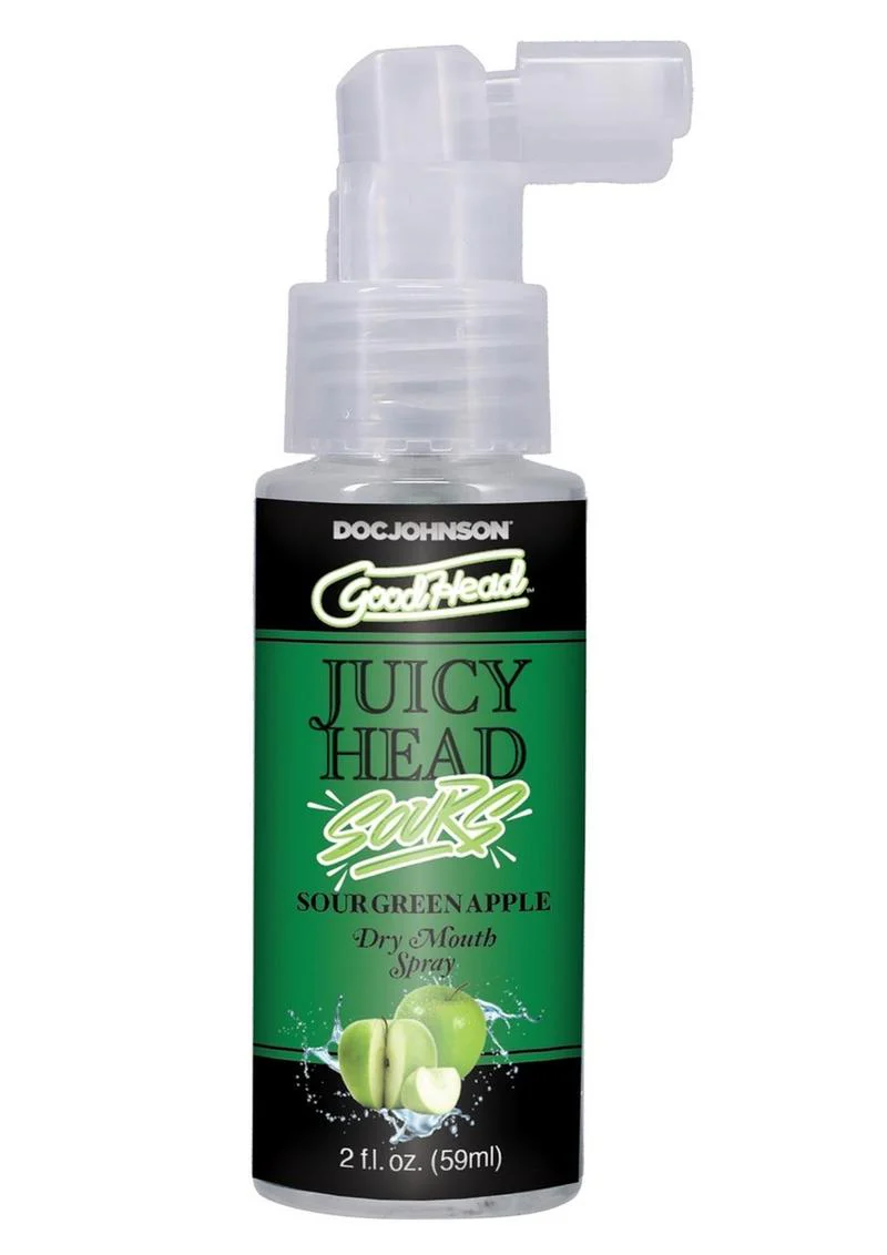 GoodHead Juicy Head Sour Green Apple Dry Mouth Spray
