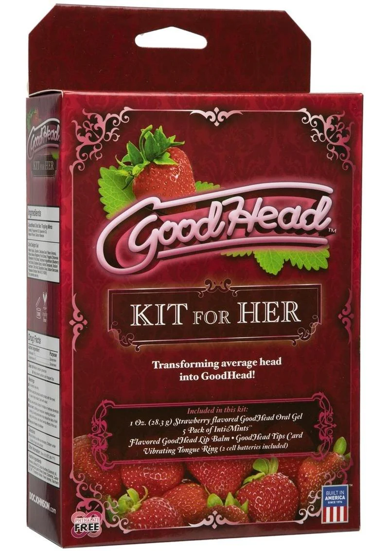 GoodHead Kit for Her Strawberry Flavored Set - Image 2