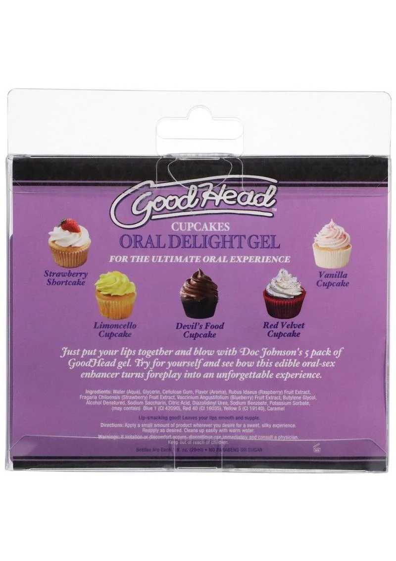 GoodHead Oral Delight Gel Cupcakes
