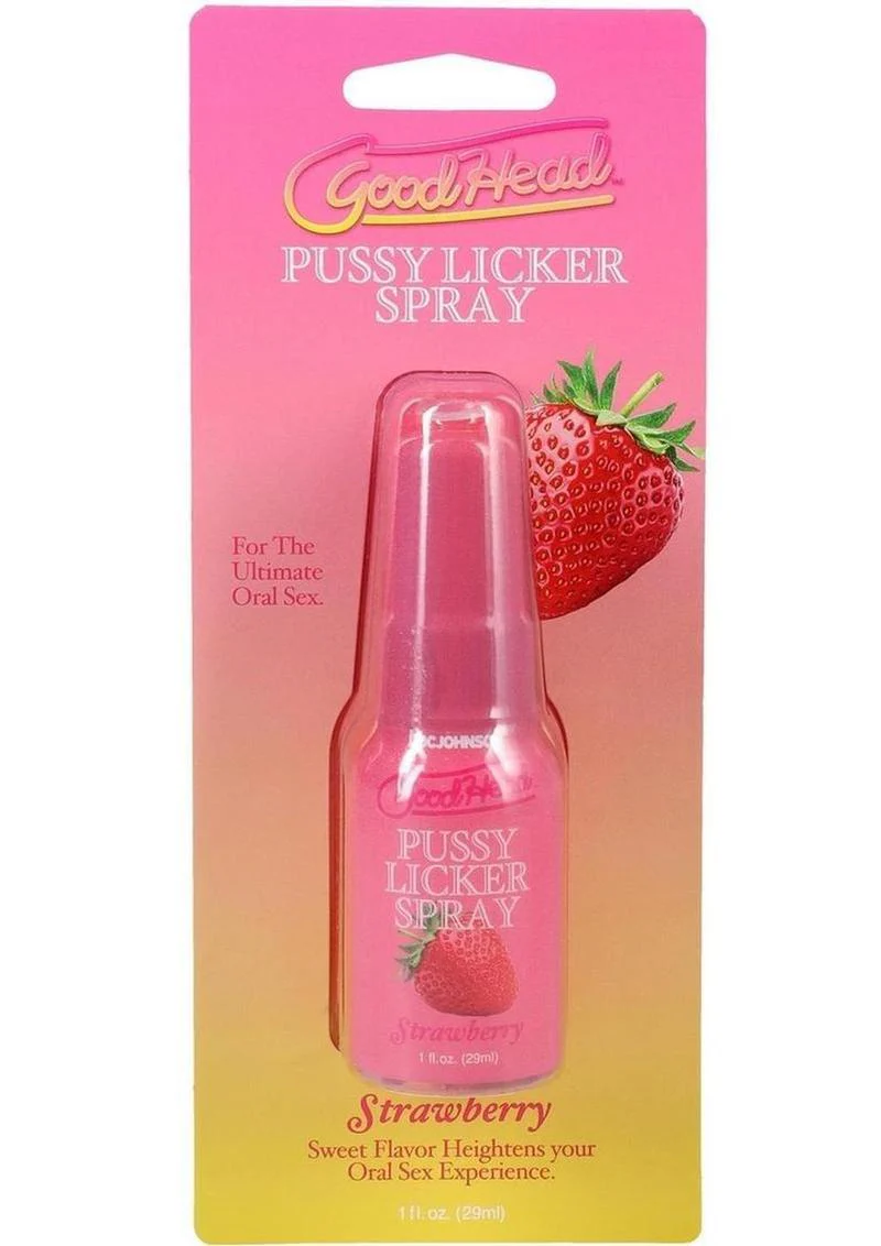 GoodHead Pussy Licker Spray Strawberry Flavor - Image 3
