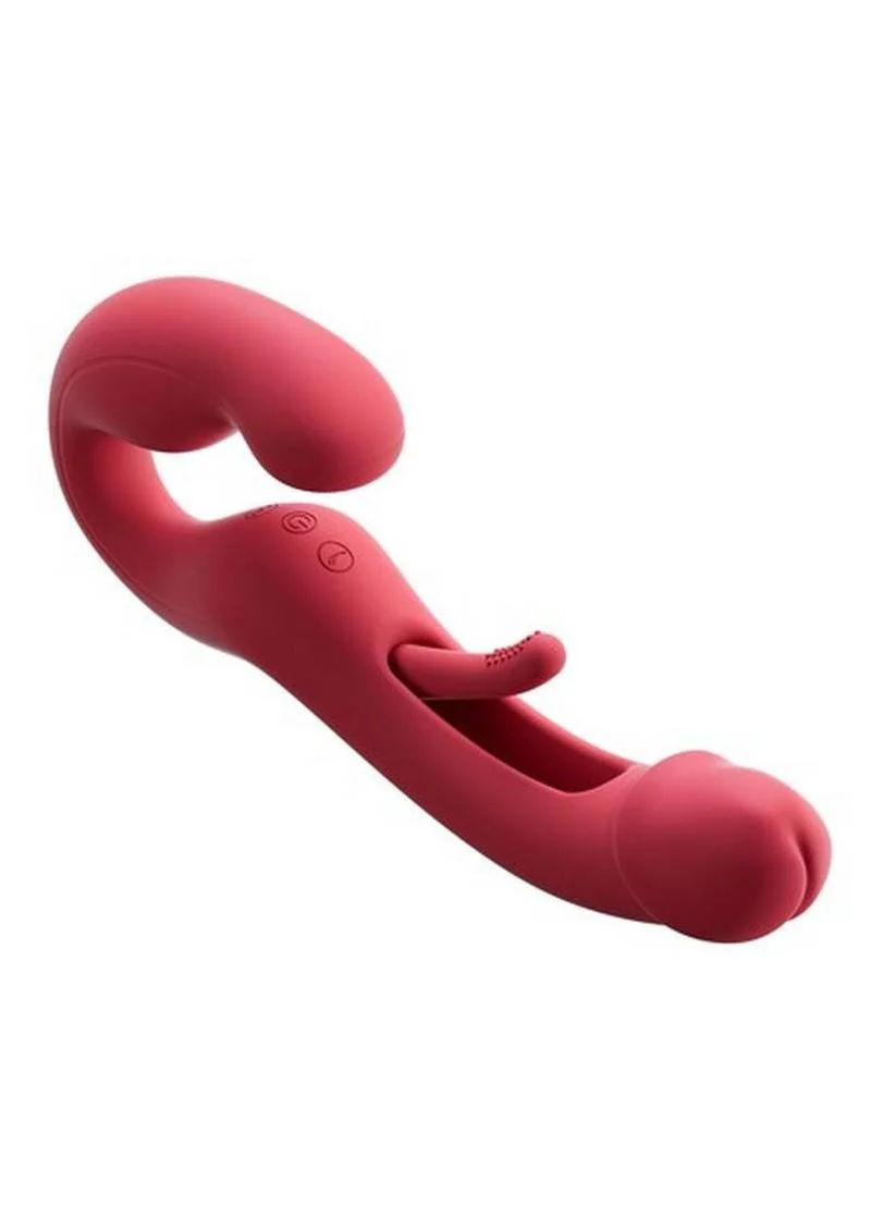 Harmony Duo App-Controlled Rechargeable Silicone Strapless Strap-On - Image 5