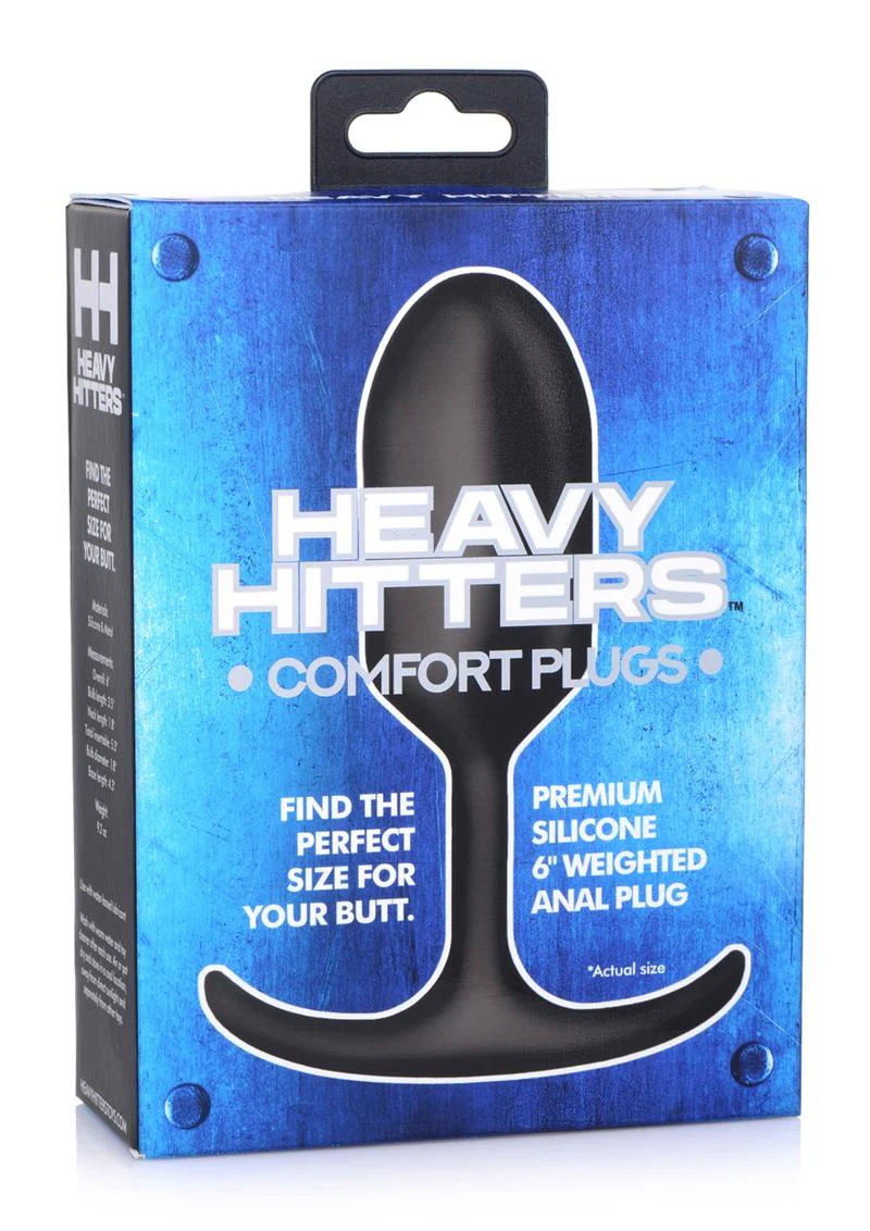 Heavy Hitters Comfort Plug Silicone Weighted Anal Plug - Image 15