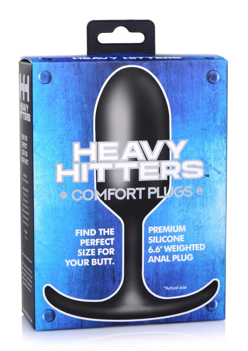 Heavy Hitters Comfort Plug Silicone Weighted Anal Plug - Image 16