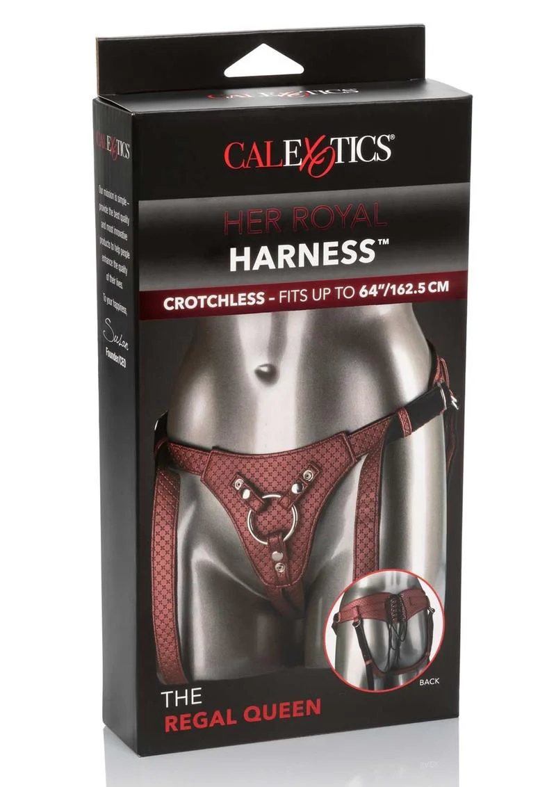 Her Royal Harness - The Regal Queen Adjustable Harness - Image 7