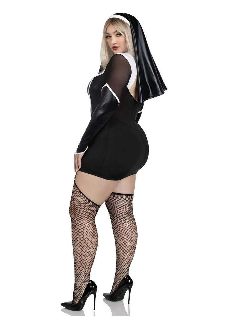 Holy Hottie Nun Costume Set - Image 3