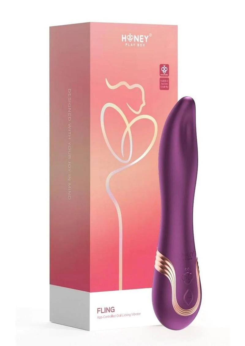 Honey Play Box Fling App Controlled Oral Licking Vibrator - Image 4
