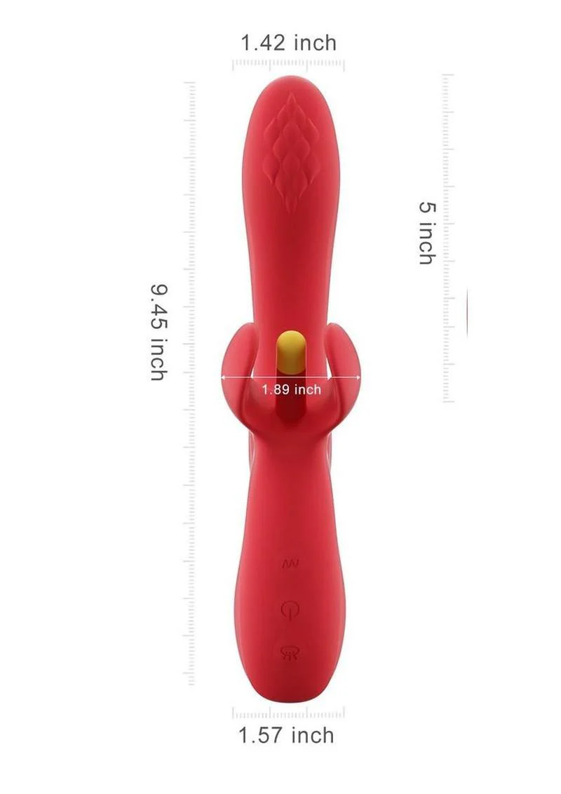 Honey Play Box Fortexa App Controlled Flapping Dual Vibrator - Image 6