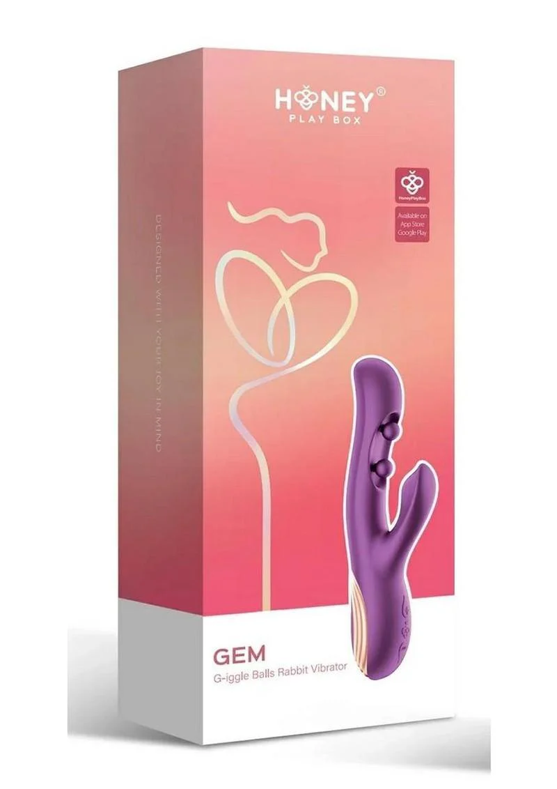 Honey Play Box GEM G-iggle Balls Rabbit Vibrator - Image 8