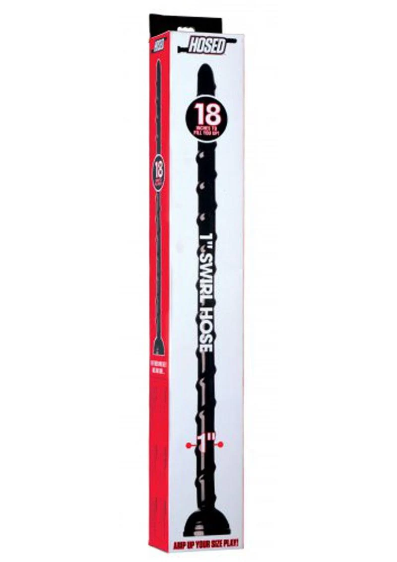 Hosed 1in Swirl Hose 18in Long Silicone Depth Trainer with Spiral Texture - Image 4