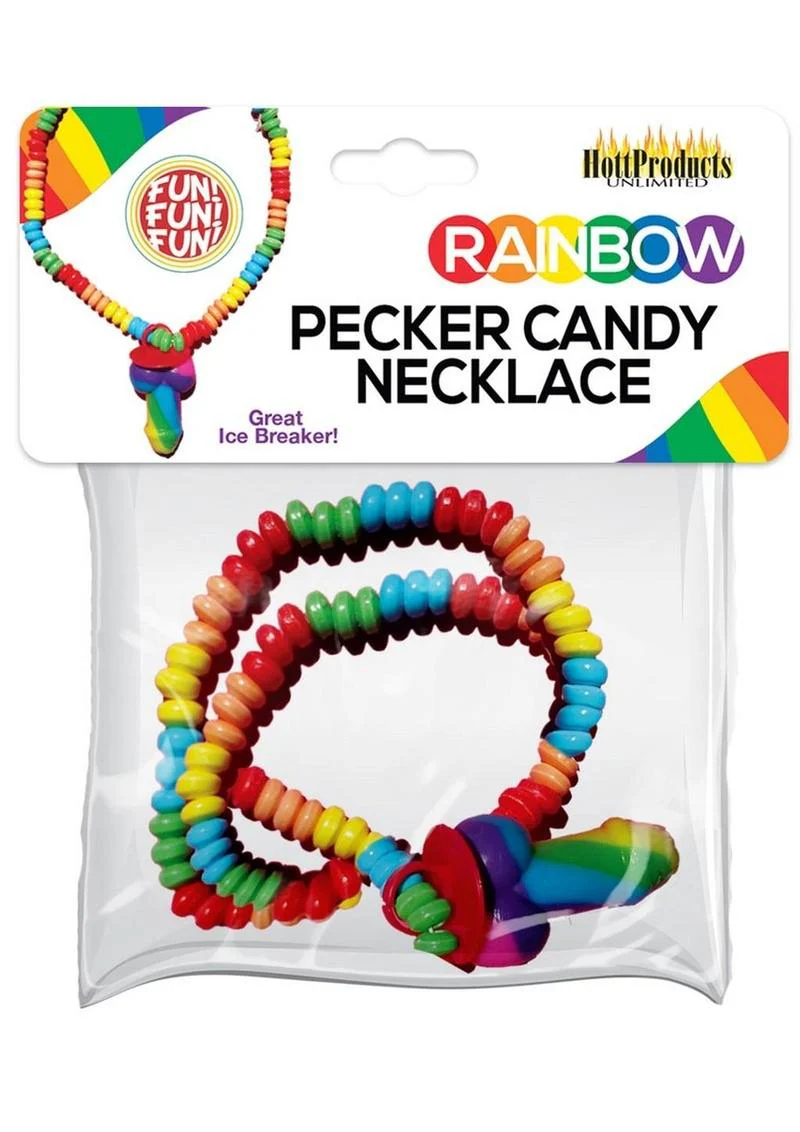 Hott Products Rainbow Pecker Candy Necklace - Image 2