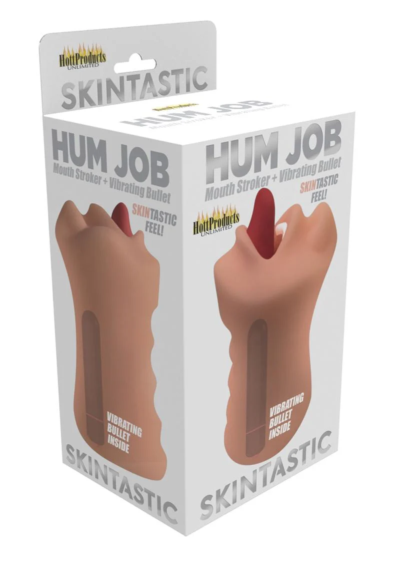 Hum Job Mouth Stroker + Vibrating Bullet Skintastic Feel - Image 2