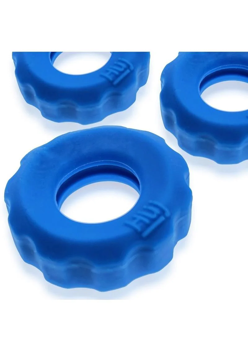 HunkyJunk HUJ Cockrings 3 Pack Flex TPR - Image 13