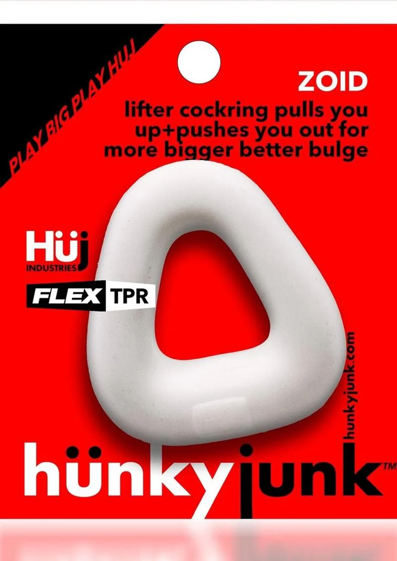 HunkyJunk Zoid Trapezoid Lifter Cockring Bronze Flex - Image 14