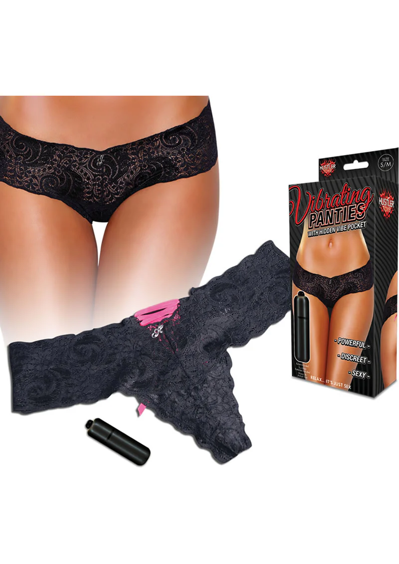 Hustler Toys Vibrating Panties With Hidden Vibe Pocket