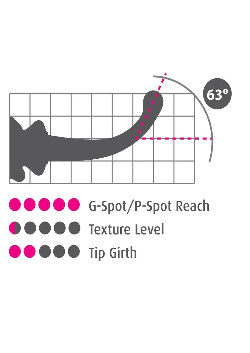 Icicles No. 87 Glass G-Spot Wand Bendable Silicone Suction Cup - Image 2