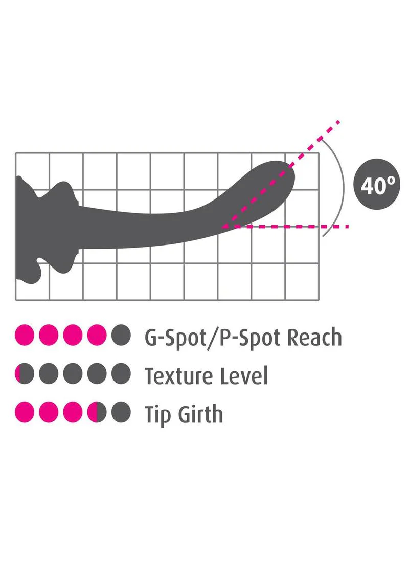 Icicles No. 89 Glass G-Spot Wand with Silicone Suction Cup