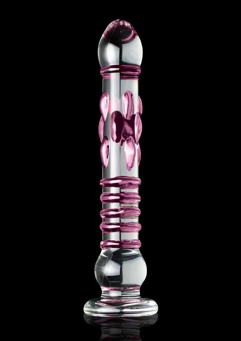 Icicles Textured And Hand-Blown Glass Massager - Image 2
