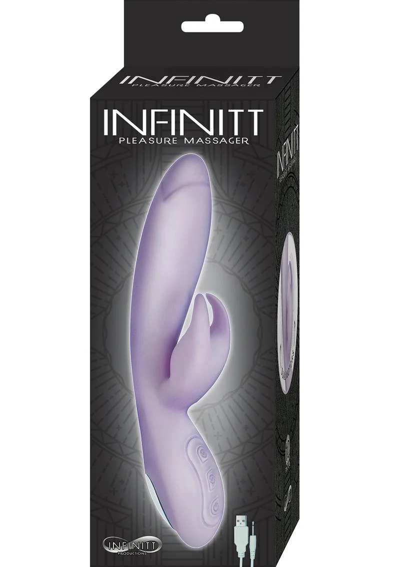 INFINITT Pleasure Massager Silicone Rabbit Vibrator - Image 2