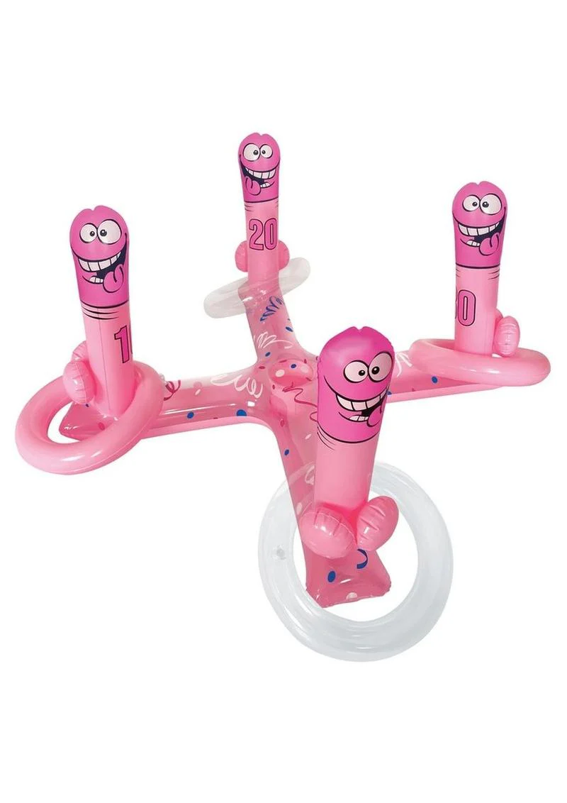 Inflatable Pecker Ring Toss Game Fun for Parties