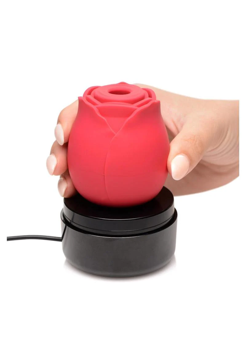 Bloomgasm Enchanted Rose Rechargeable Silicone Clitoral Stimulator - Image 2