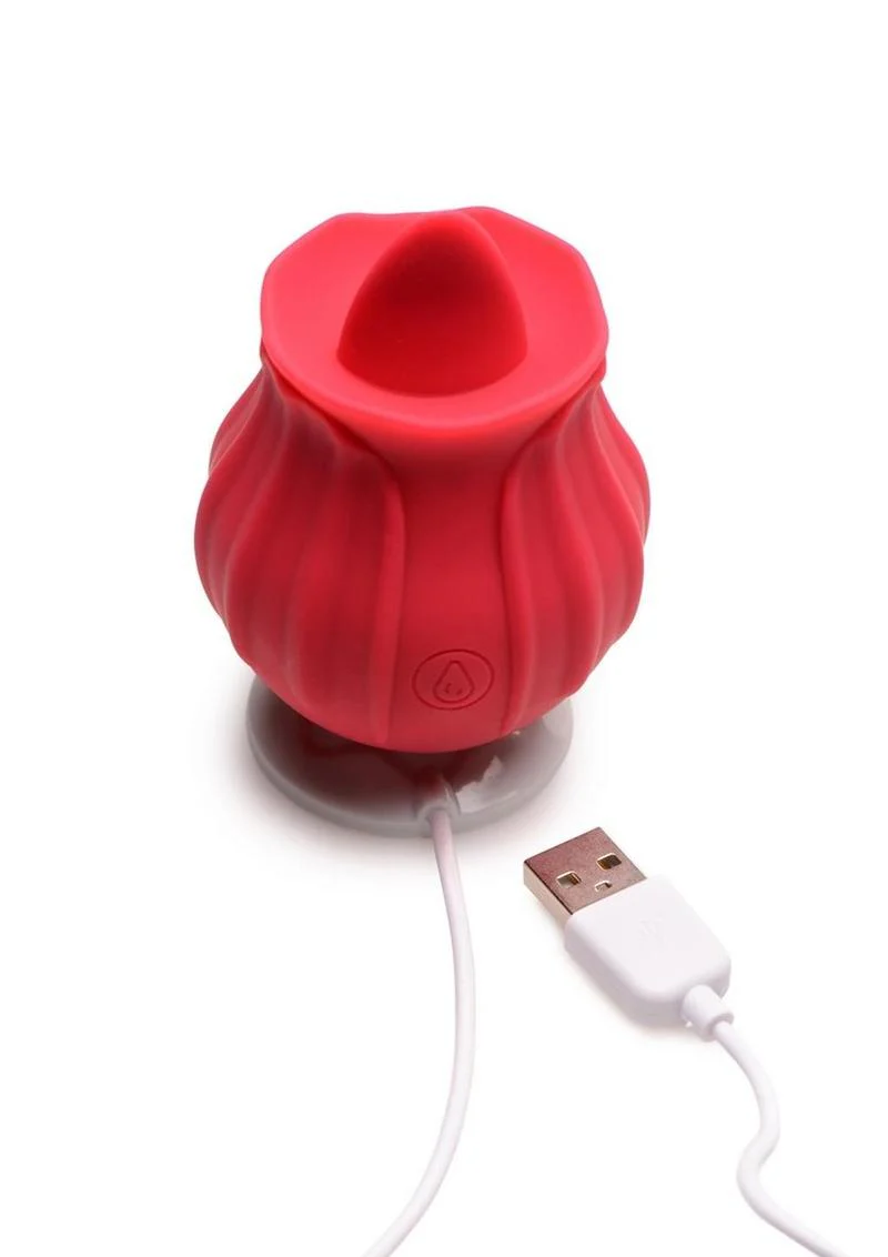 Inmi Bloomgasm Wild Violet Silicone 10x Licking Stimulator - Image 2